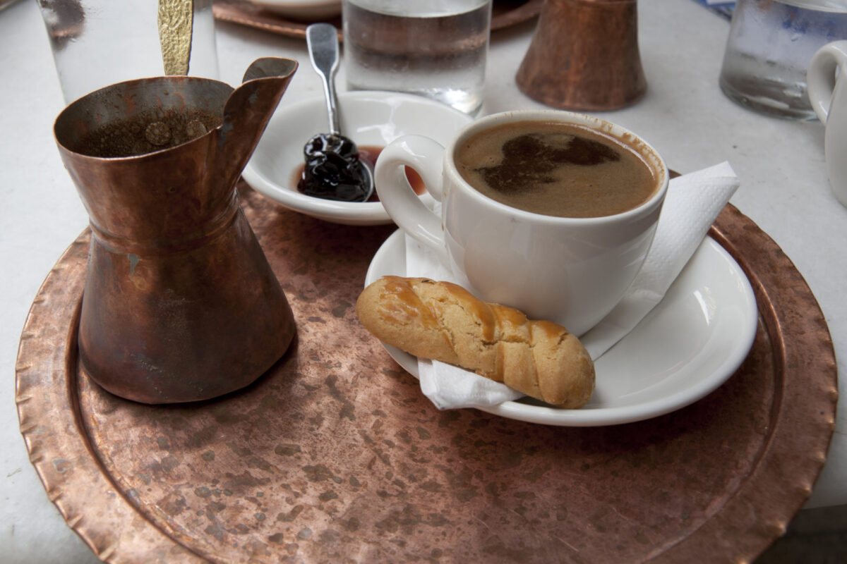 قهوه یونانی, اسپرسو مارکت